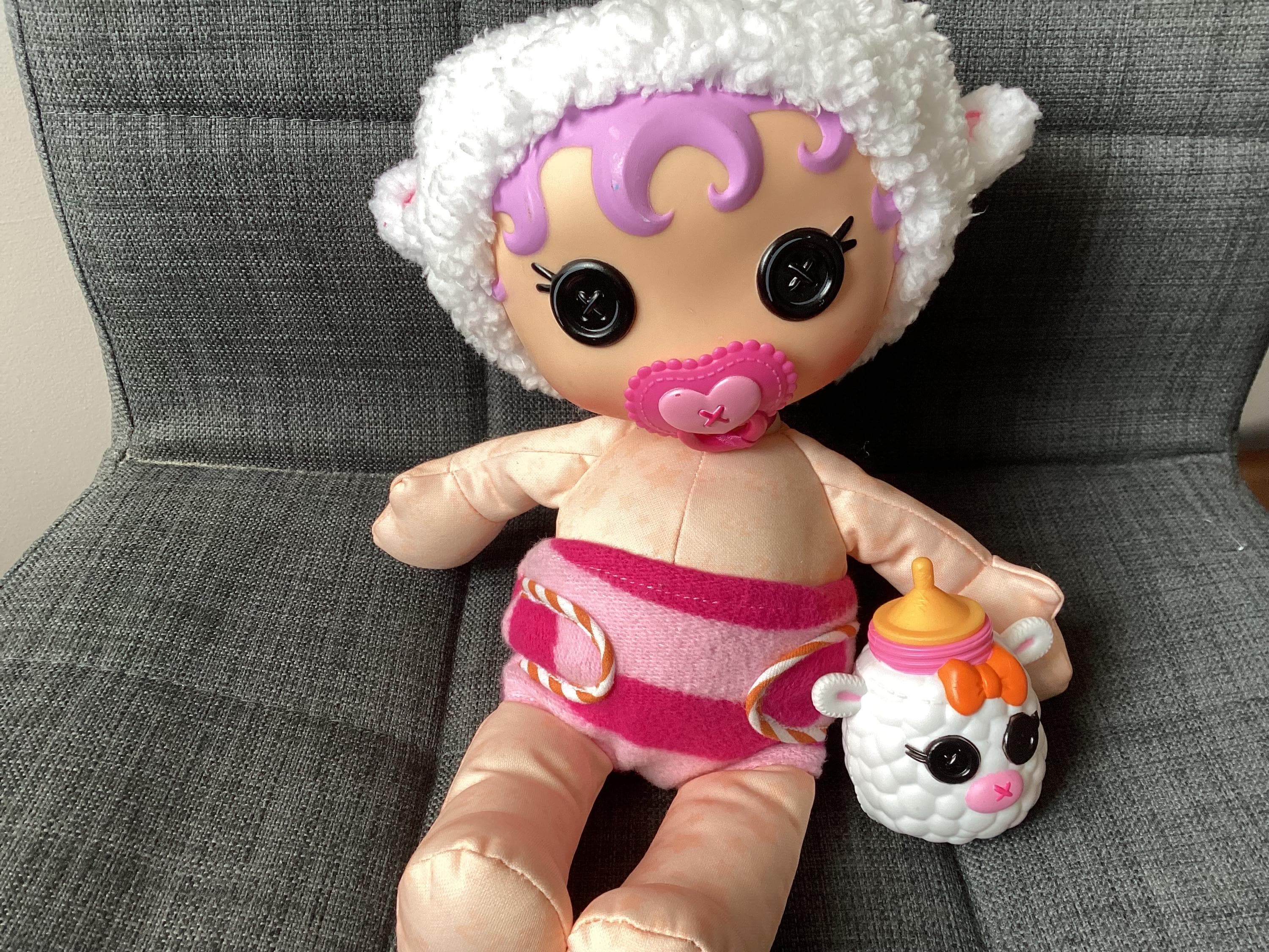 Retired Adorable Lalaloopsy Babies #5 Baby Pillow Blanket