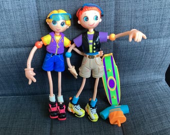 Awesome Vintage Bright and Colourful Betty Spaghetti dolls - Etsy 日本