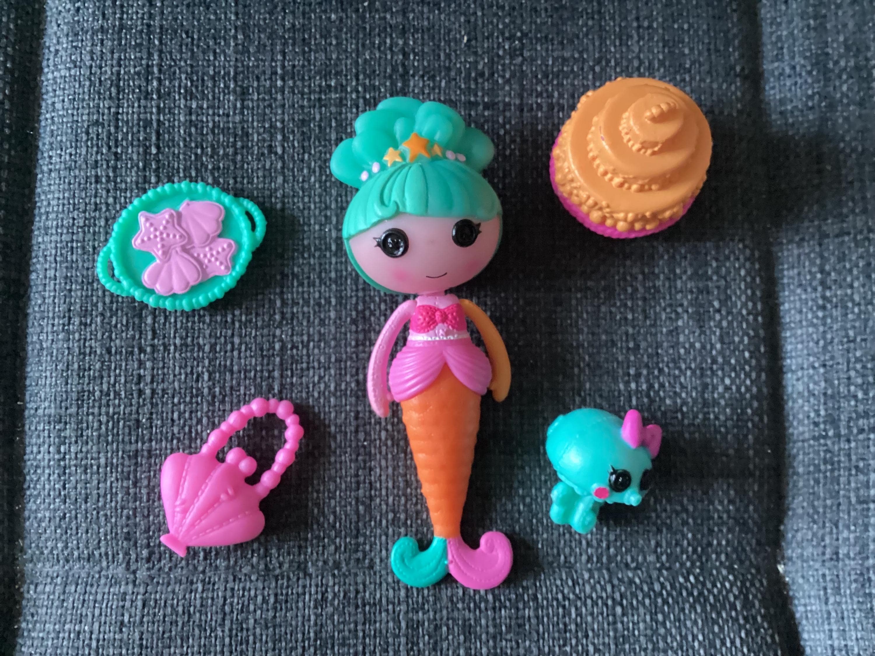 Retired Adorable Lalaloopsy La La Oopsies Mini Mermaid Water Lily