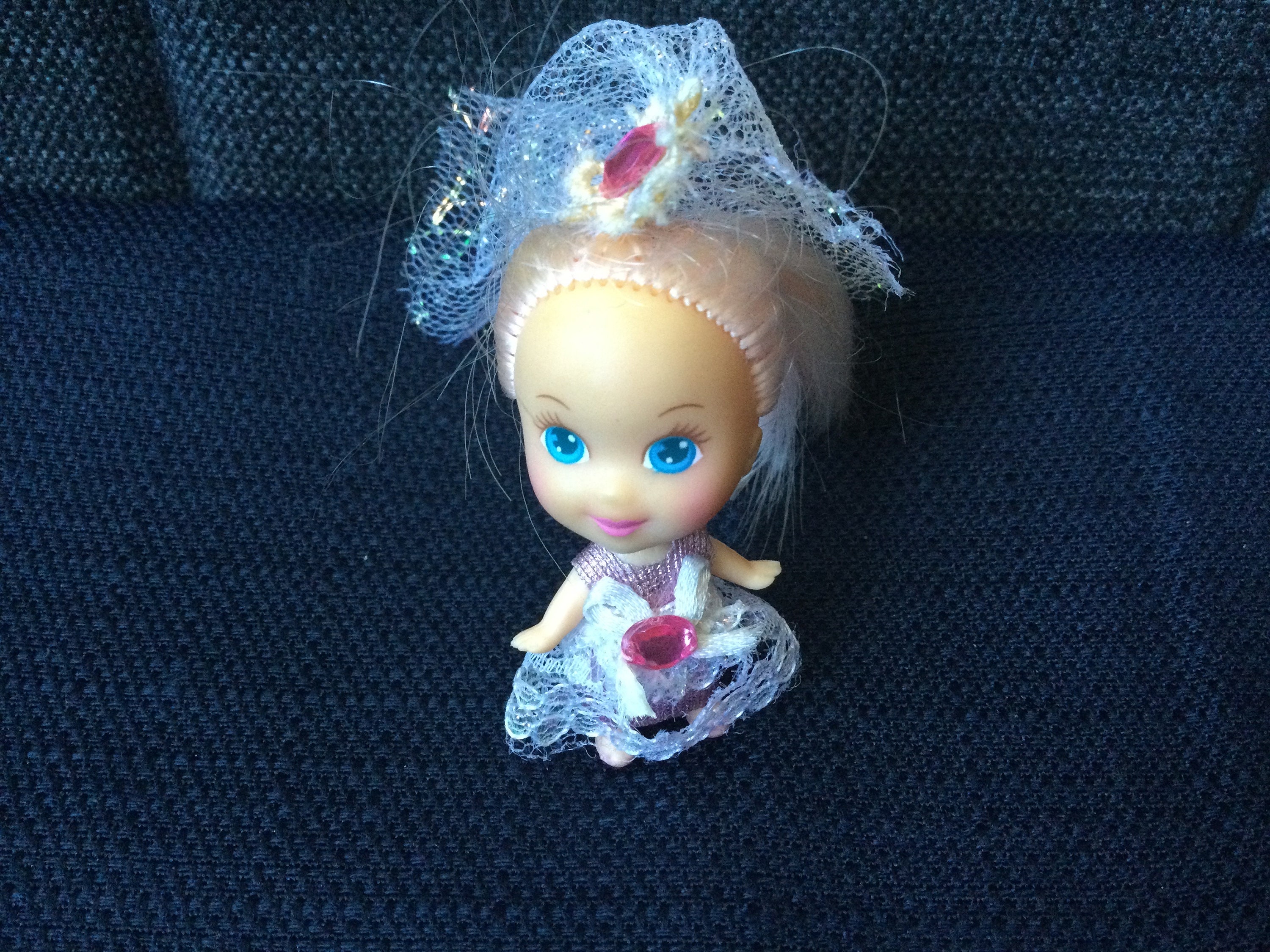 Vintage Hard to Find 90s Tyco Kiddles Mini Dolls, Bride and Brides Maid ...