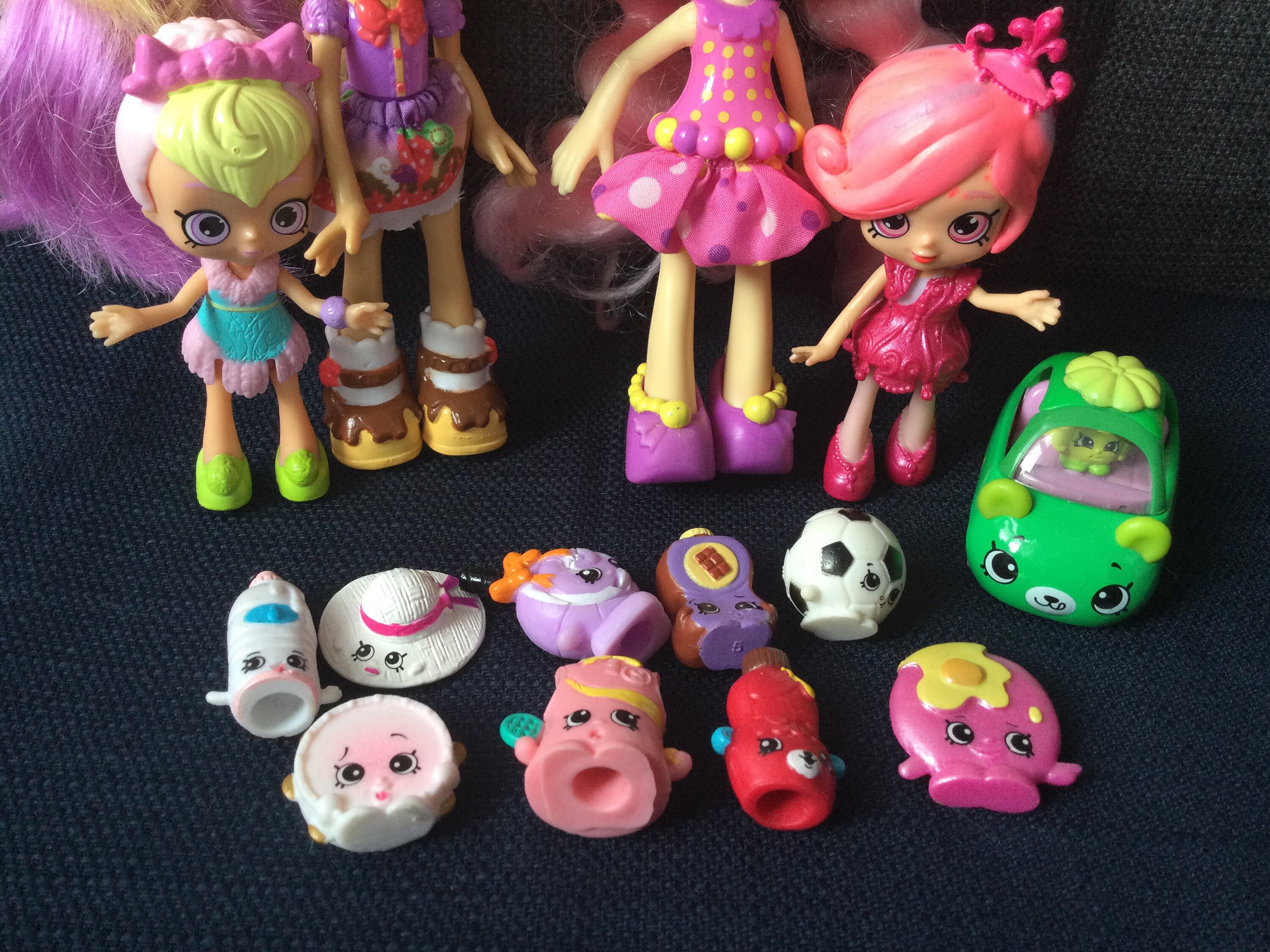 Large Shopkins Toys Lot Mini Figures Rares Pearl Shiny Clear Moose Kids Toys