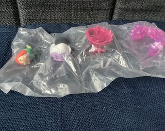 Adorable emballage scellé de la petite sirène Disney Tsum Tsums, quatre pièces