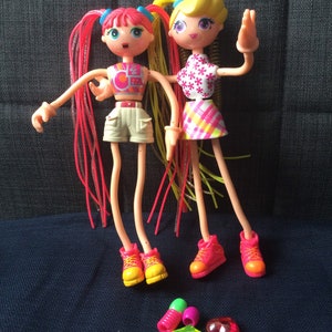 Awesome Vintage Bright and Colourful Betty Spaghetti dolls - Etsy 日本