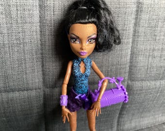 Retired Monster High Rebecca Steam Tap Doll with Outfit, Shoes, Gym Bag