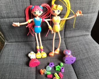 Awesome Vintage Bright and Colourful Betty Spaghetti dolls - Etsy 日本