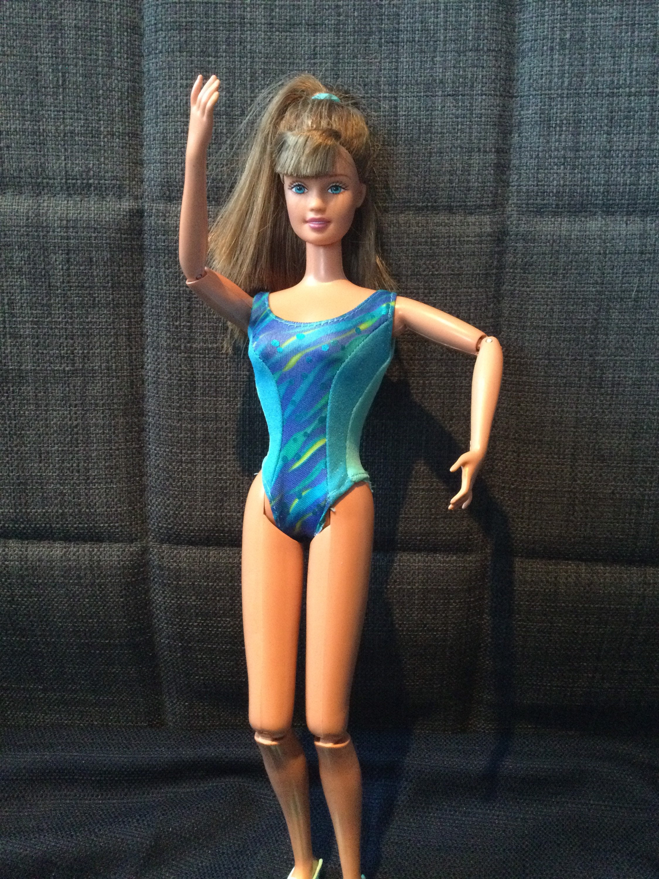 Disfraz de Barbie Monitora de Aeróbic para niña