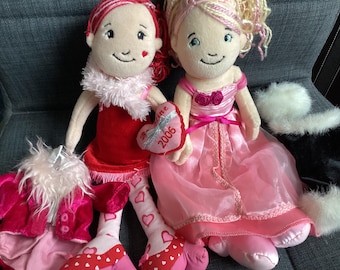 Awesome Vintage Bright and Colourful Betty Spaghetti dolls - Etsy 日本