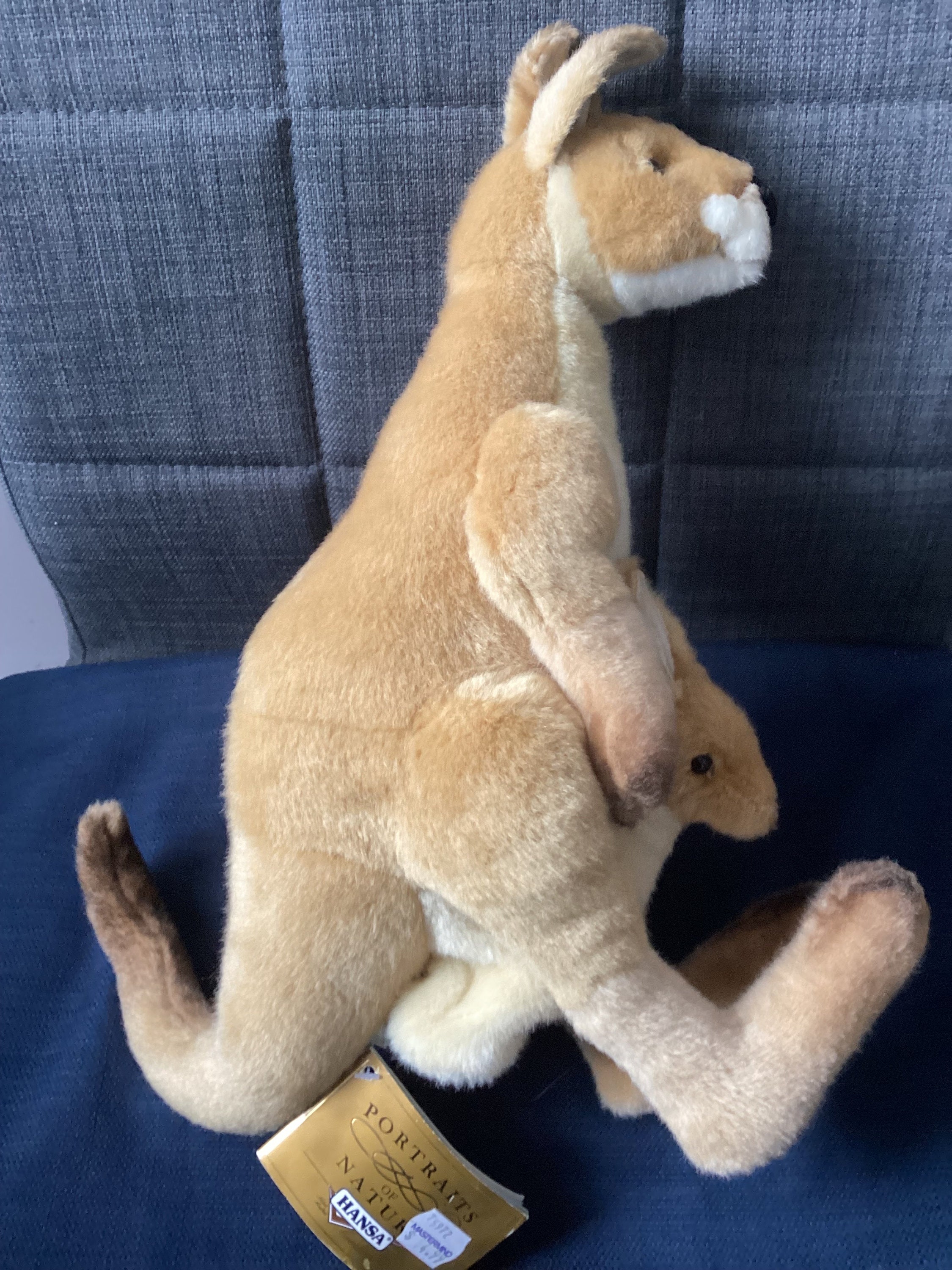 Vintage HANSA Portraits of Nature Super Realistic Large Plush