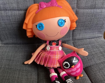 Retired Adorable Lalaloopsy Full Size Bea Spells a Lot Full Size Doll with Outfit and Shoes, Pet