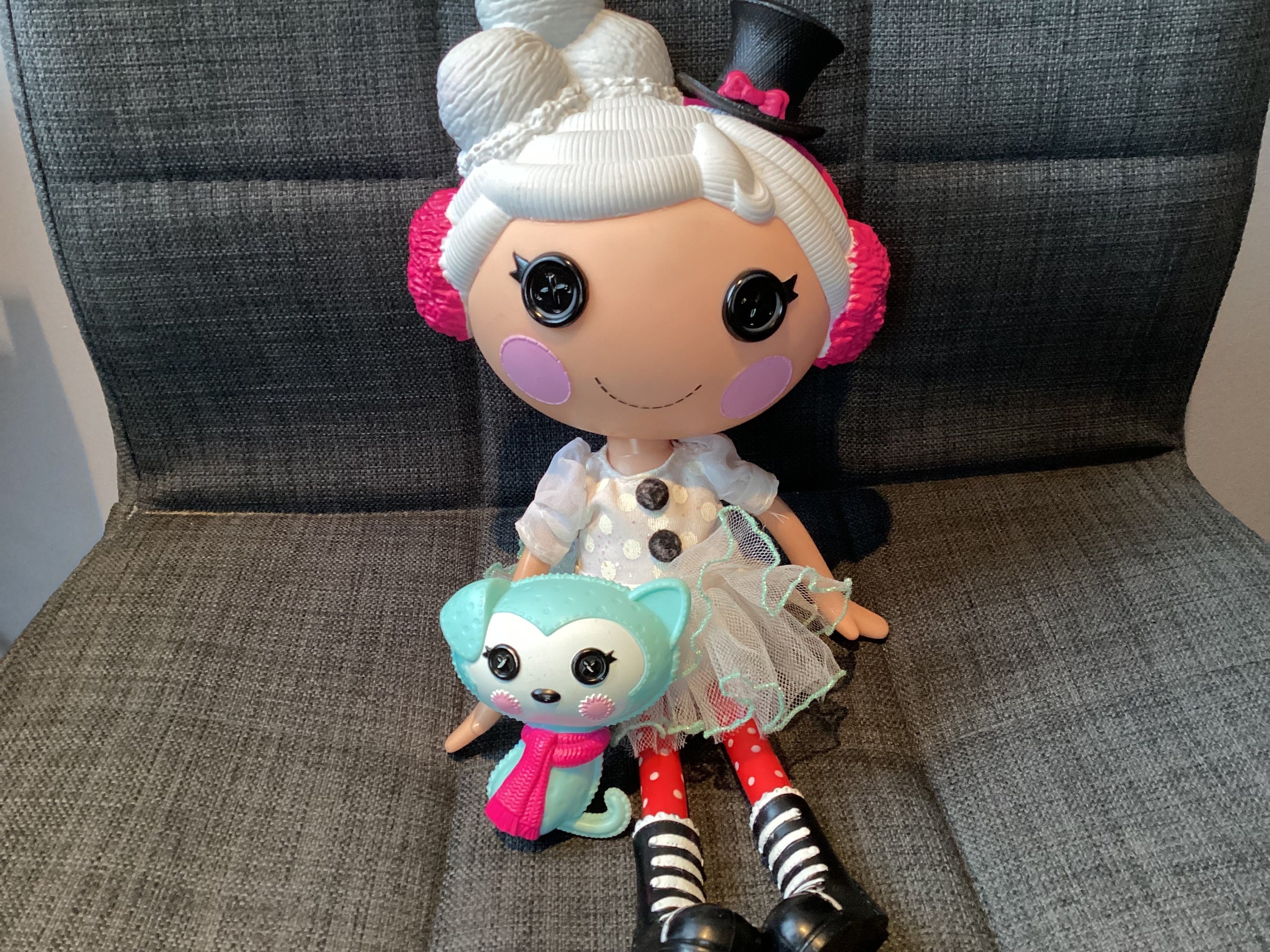 Retired Adorable Lalaloopsy Full Size Winter Snowflake Doll With