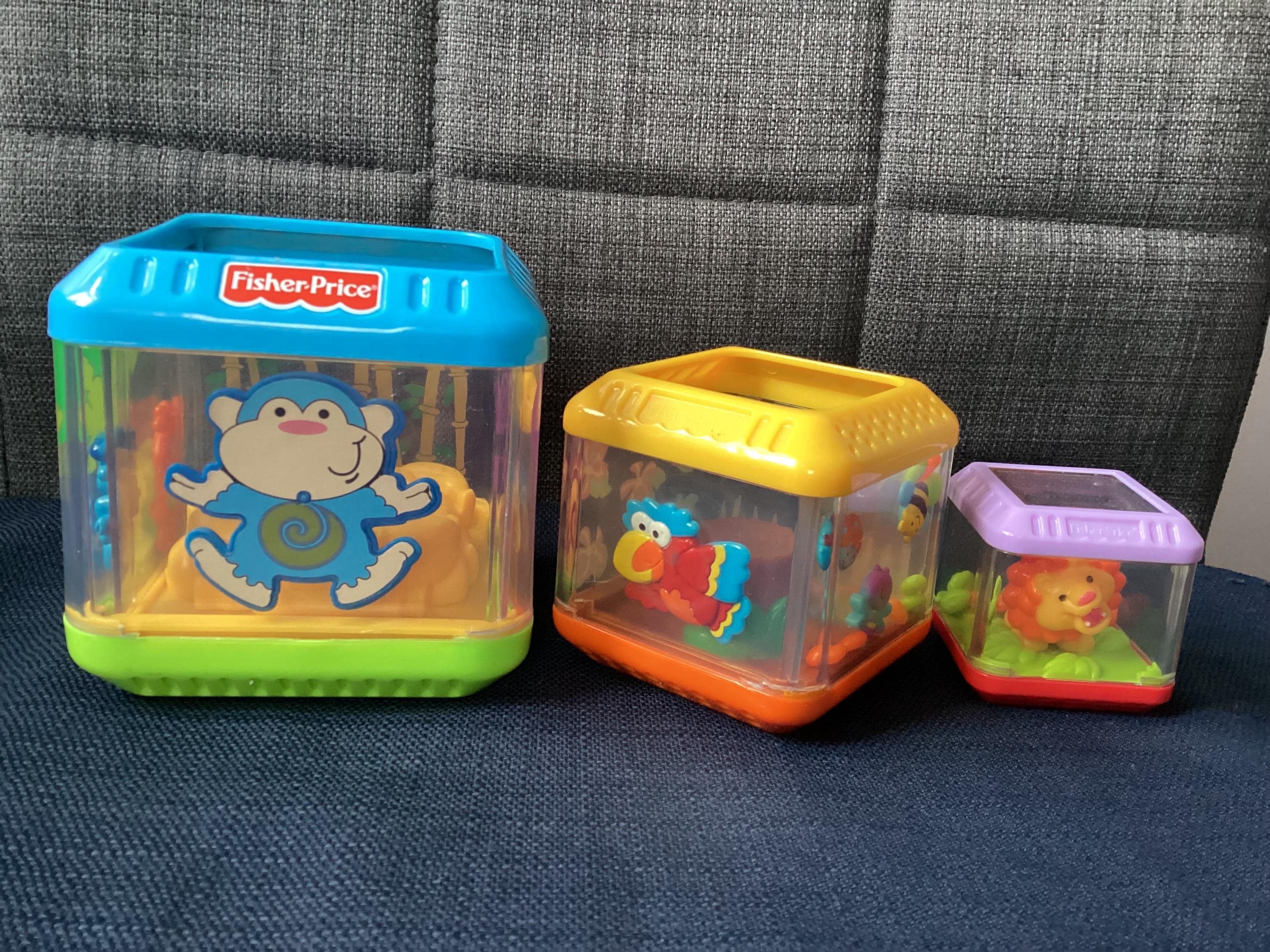 Fisher price peek a block - Etsy Polska