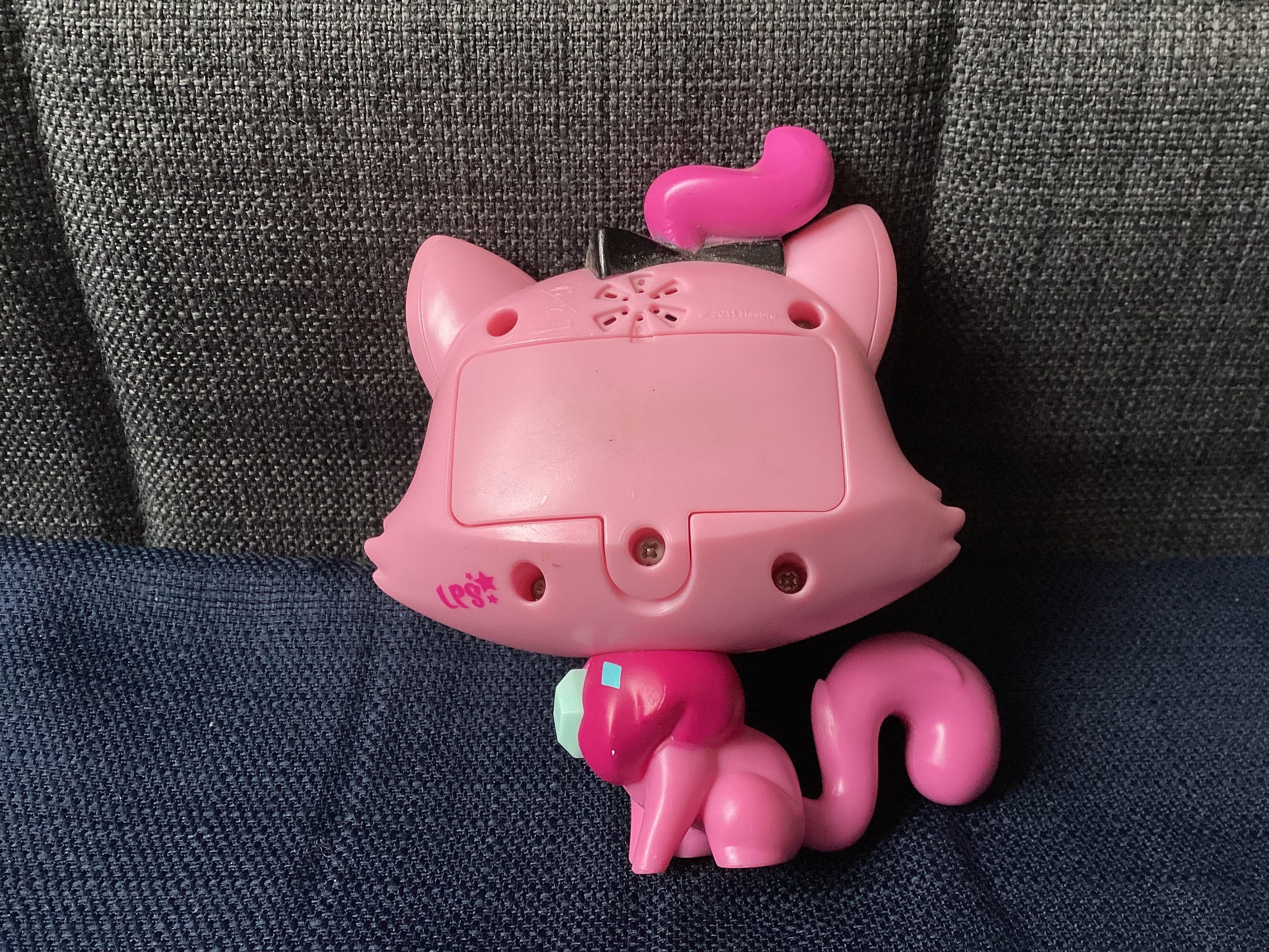 リトルペットショップ Littlestpetshop 猫4 ヴィンテージ 4インチ PVC リトルペットショップ LPS 歌うピンクの猫