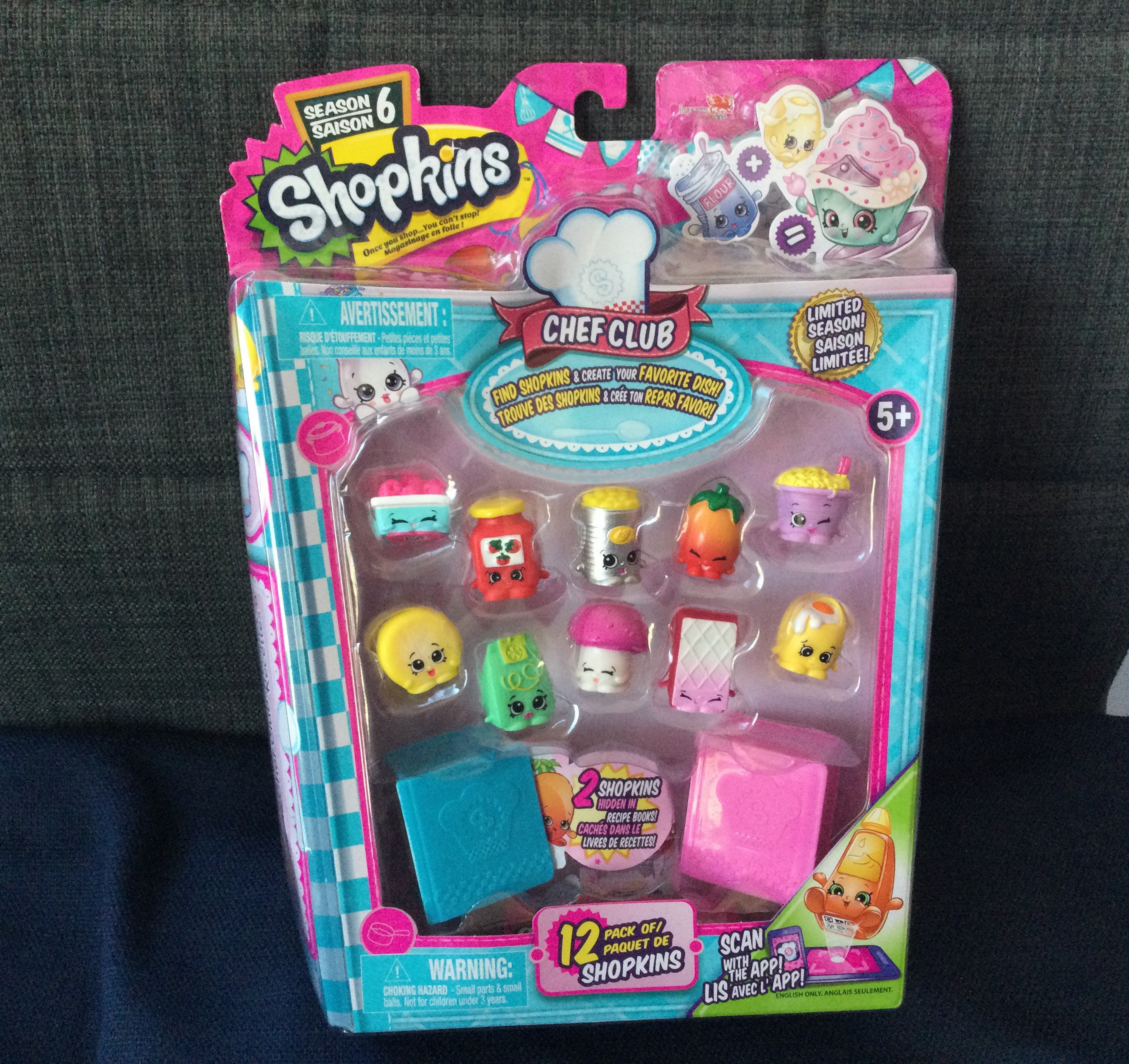 Retired Adorable Shopkins Season 6 Chef Club Set NIB, With