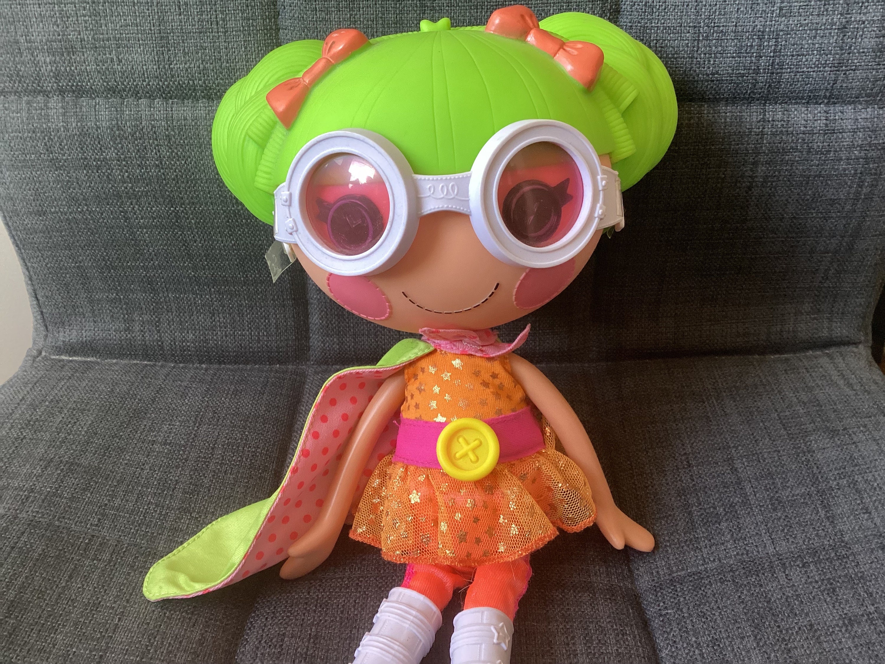 Reserved! Lalaloopsy Full Sized Dyna Might Superhero Doll With
