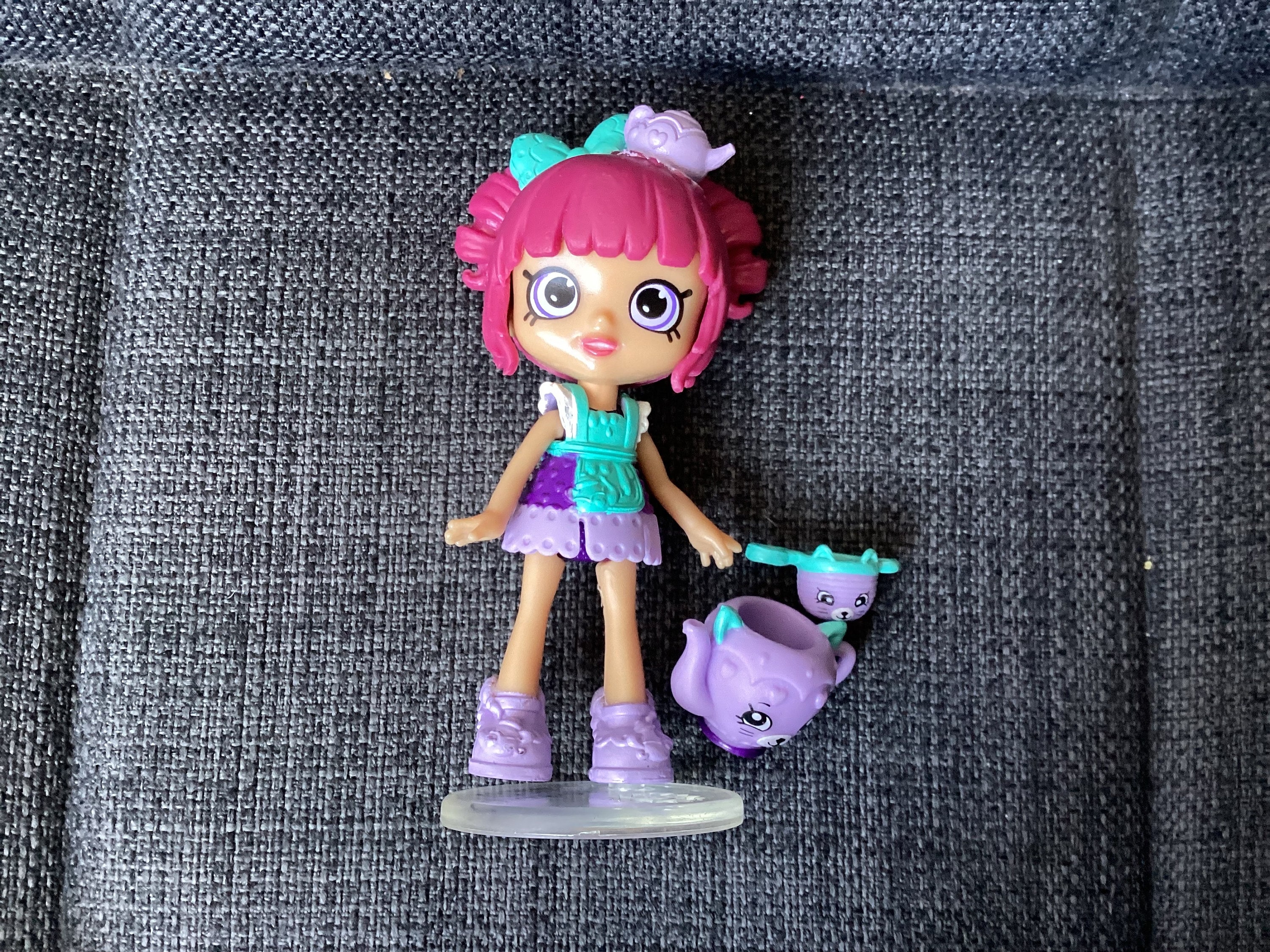 Retired Adorable Shopkins Lil Shoppies Happy Places Tippy Teapot