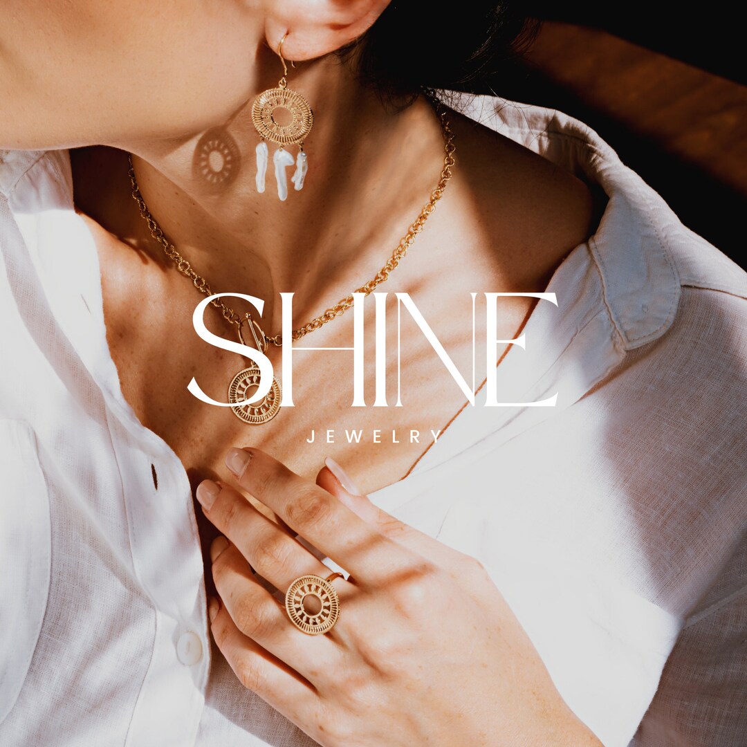 Modern Logo for Jewelry Fashion Logo Luxury Logo Feminine Etsy