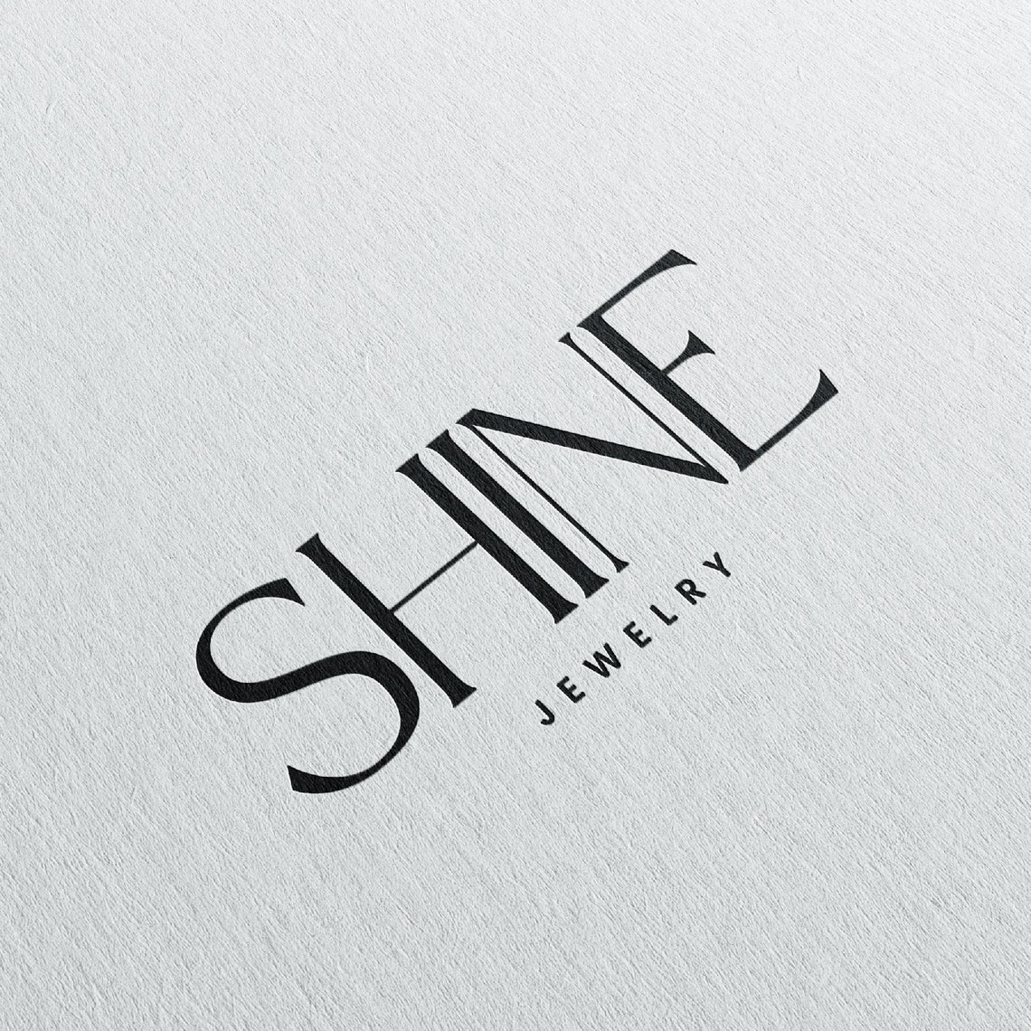 Modern Logo for Jewelry Fashion Logo Luxury Logo Feminine Etsy