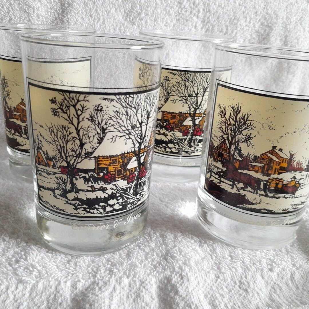 Vintage Arby's Glasses Set of 4 - Etsy