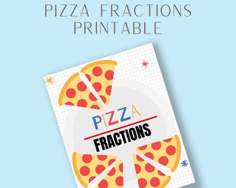 Pizza Fractions - Etsy