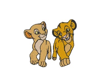 The Lion King,Embroidery Designs,Machine Embroidery Designs,7 formats files,Instant Digital Download
