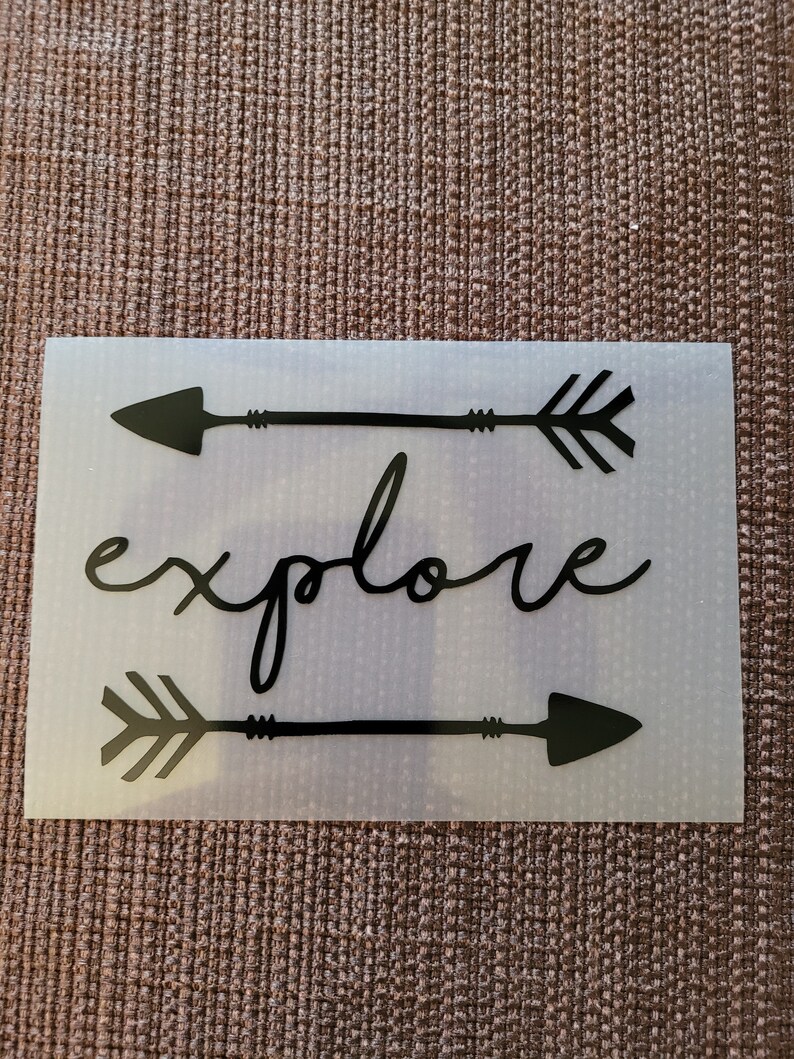 Explorative Sticker Explore Vinyl Decal - Etsy UK