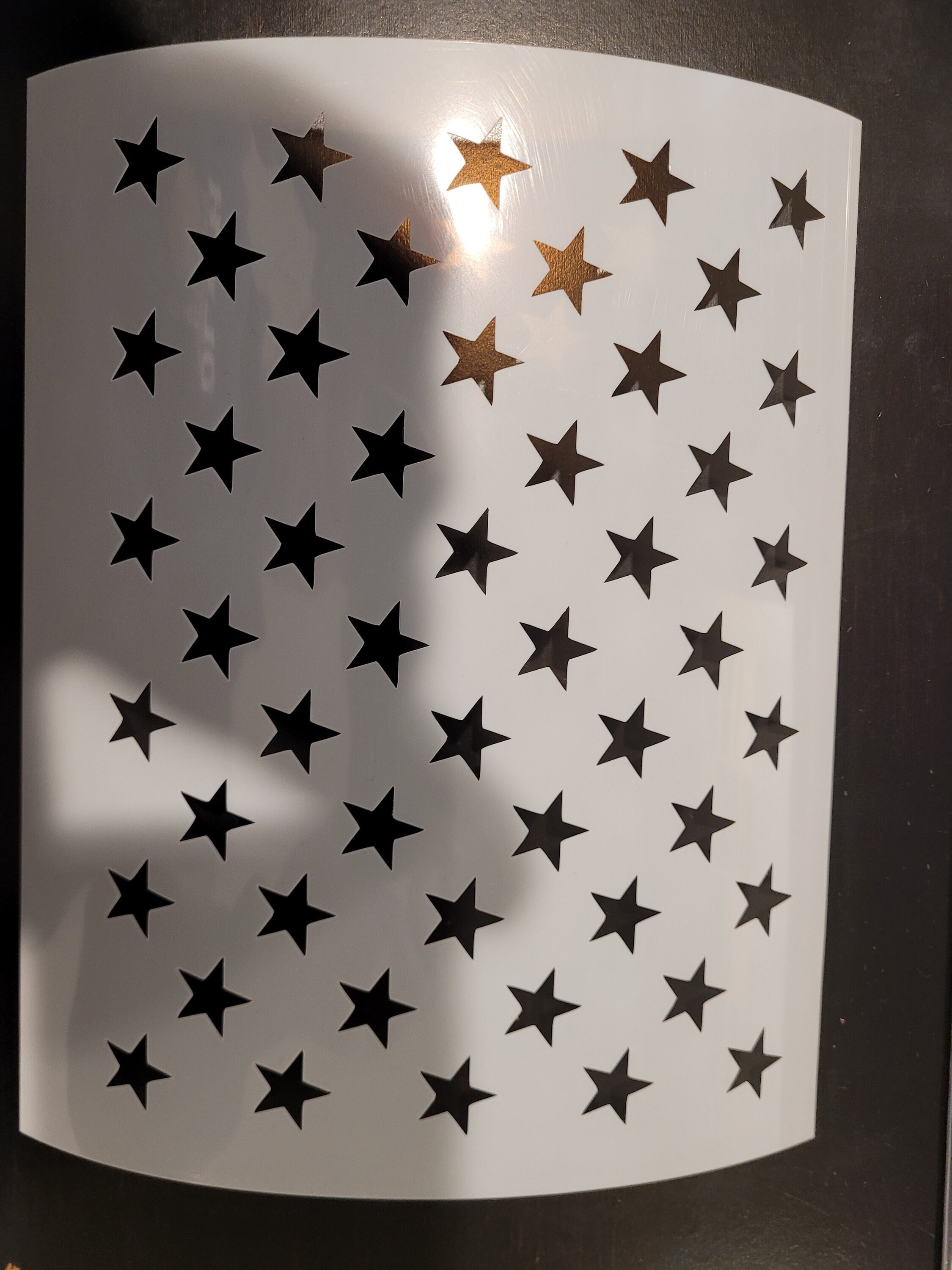 Star Stencil for Wood American Flag, Reusable Stencil, American Flag ...