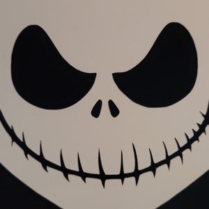 Nightmare Ghoul Smile Vinyl Decal