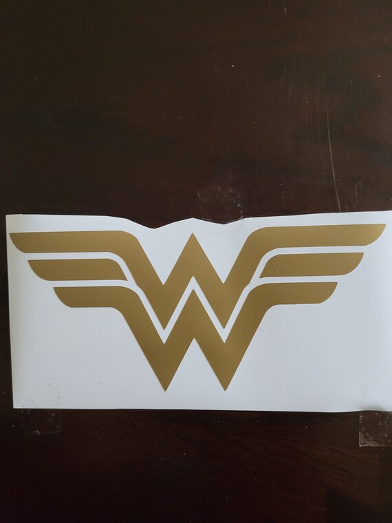 Wonder Woman Vinyl Decal - Etsy