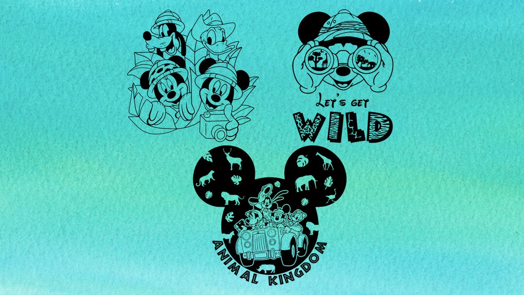 Animal Kingdom Svg, Animal Kingdom Png, Safari Svg, Safari Png, Fab 5