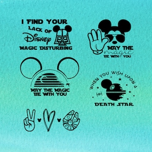 vacation svg, vacation png, magical svg, force be with you, may the force be with you, whe yo wish upon a death star, hollywood studios svg