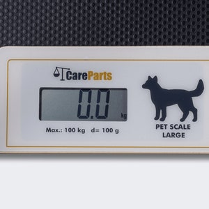 Veterinärwaage XXL Tierwaage digital Hundewaage Katzen Plattformwaage 100kg/100g Bild 4
