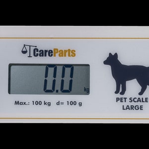 Veterinärwaage XXL Tierwaage digital Hundewaage Katzen Plattformwaage 100kg/100g Bild 7