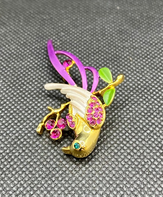 Bird of Paradise Brooch - image 3