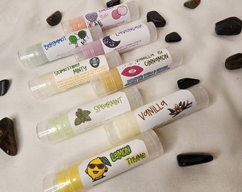 lip balm - choose your scent - chapstick - natural ingredients - handmade - feel amazing - moisturize - hydrate