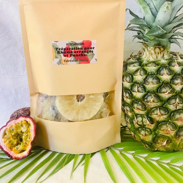 Sachet rhum arrangé : Ananas passion