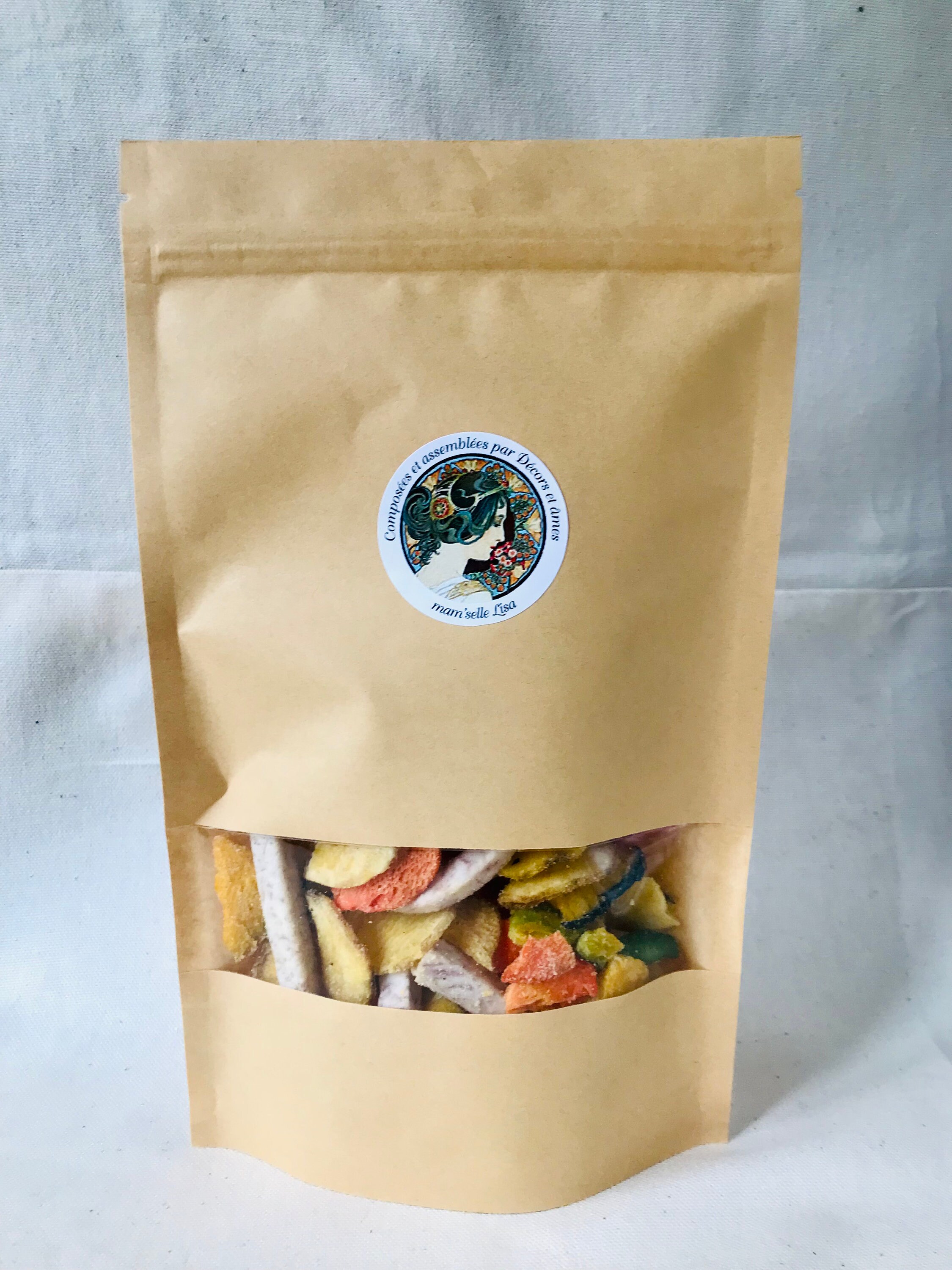 Sachet de Chips Légumes Déshydratés