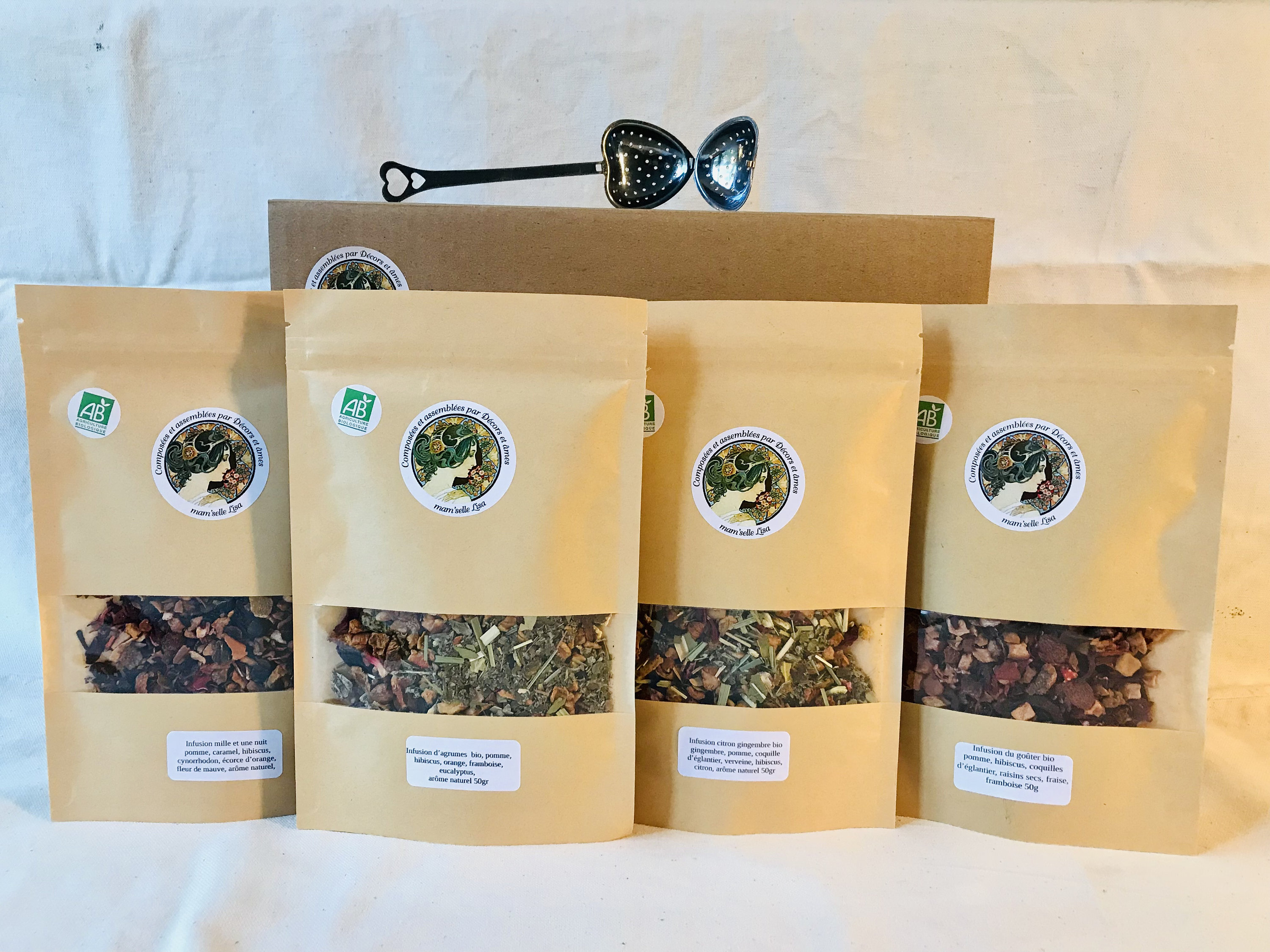 Coffret Sélection 4 Infusion Bio