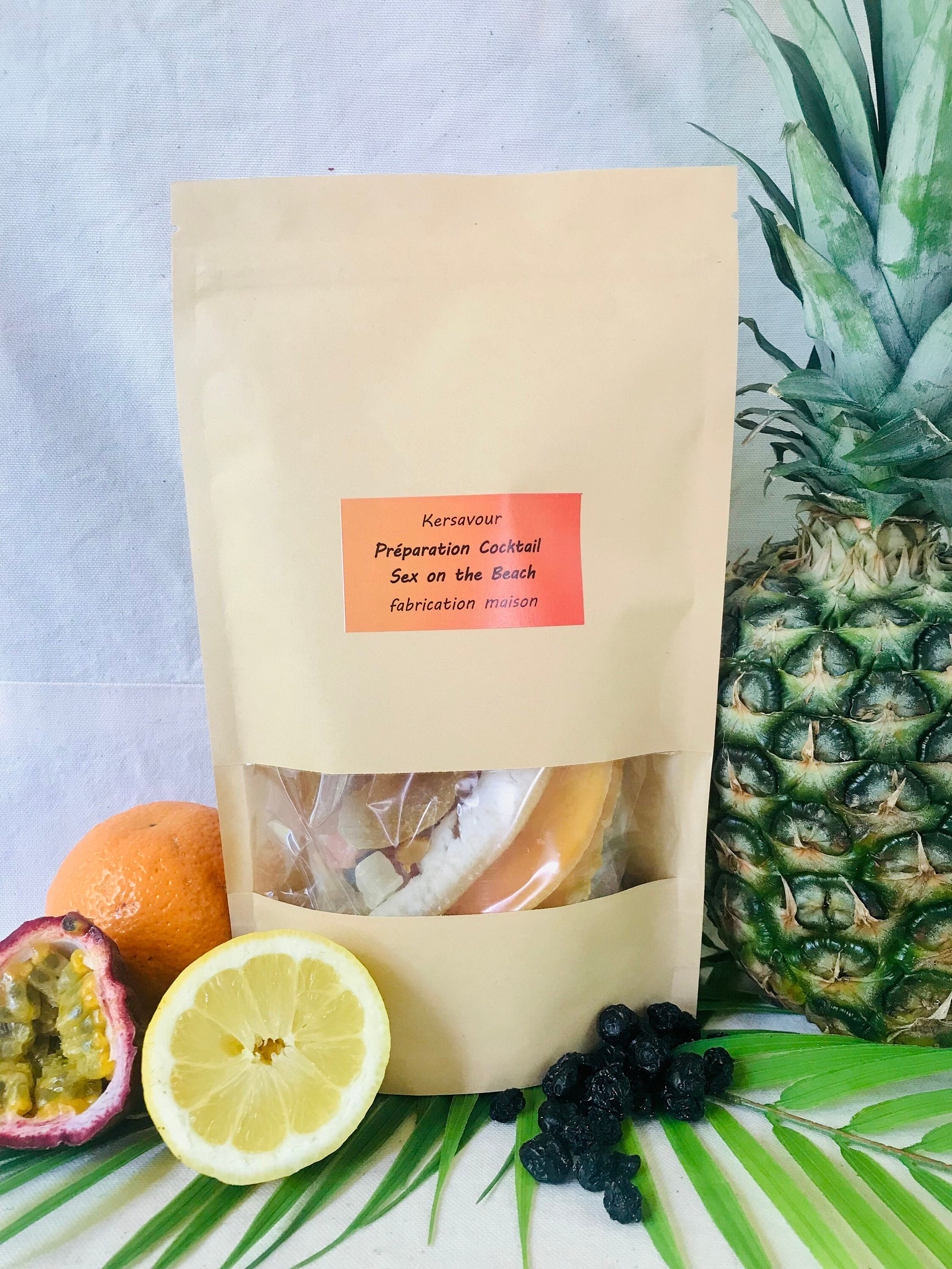 Sex and the beach homemade cocktail kit