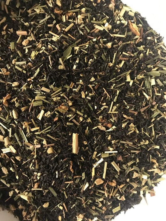 Thé Noir Gingembre Citron Bio