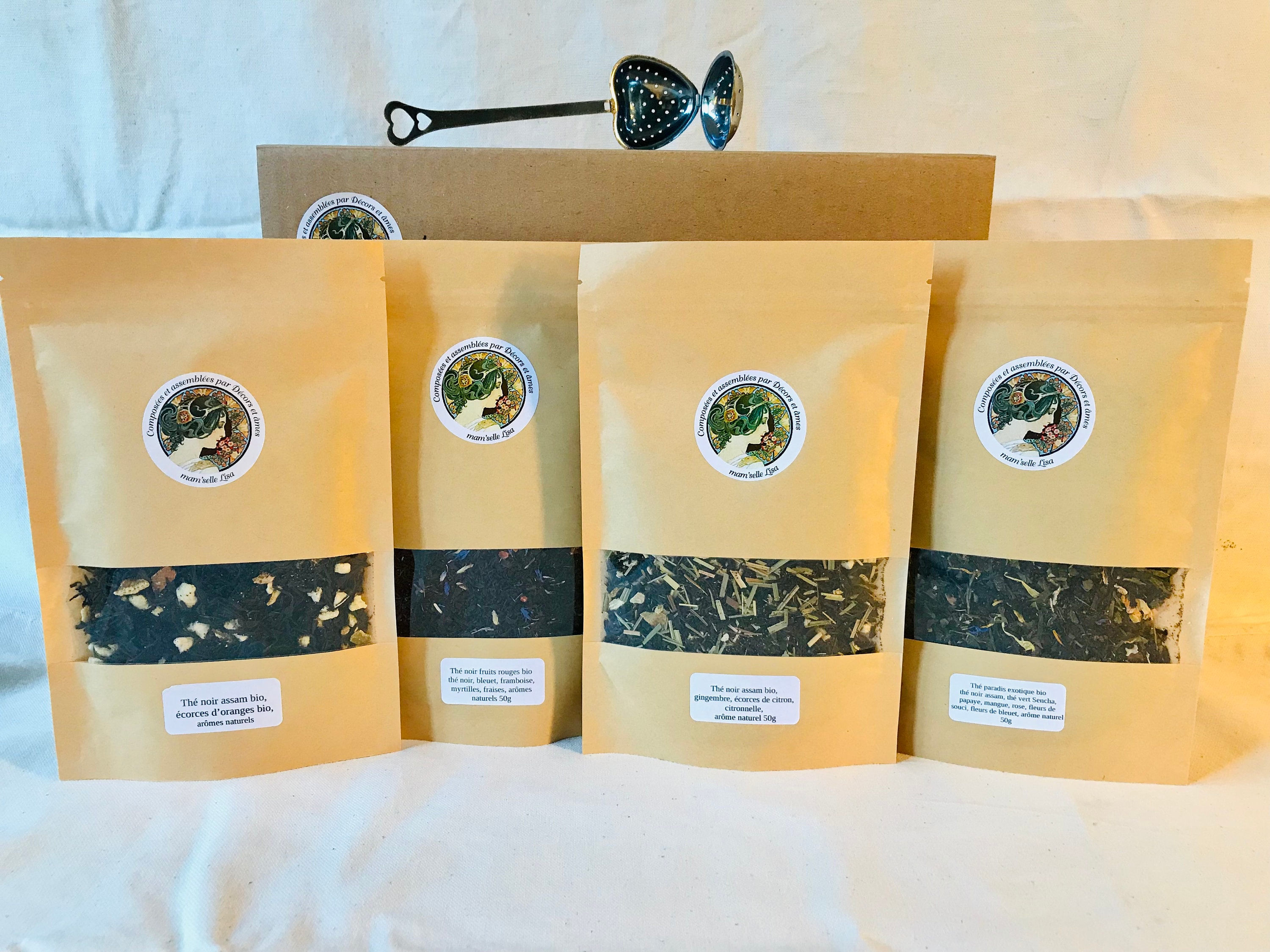 Coffret Thé Noir Bio - Décors et Ames