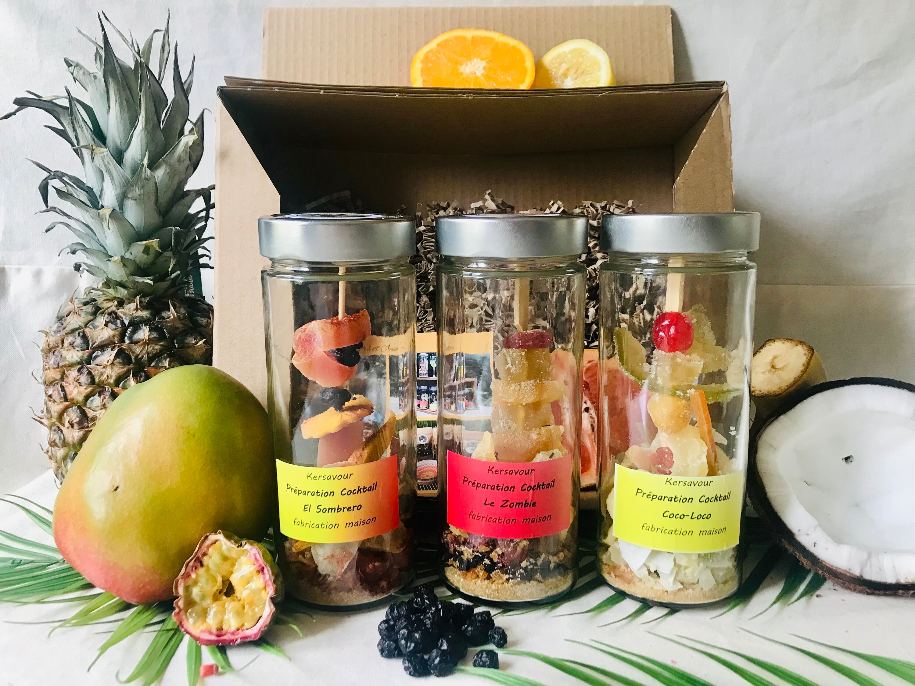 Coffret Exploration 3 Préparations Cocktails