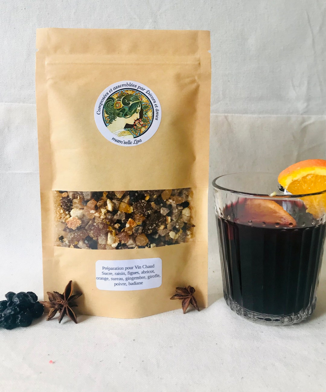 Christmas Mulled Wine Sachet Decorations and Souls Etsy