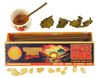 Hippy Hug Incense Sticks | Handmade | Zero Synthetics | Whole Plant |