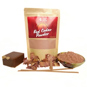 Super-Fine Red Cedar Powder: Sustainable Incense, Soap & Candle Making