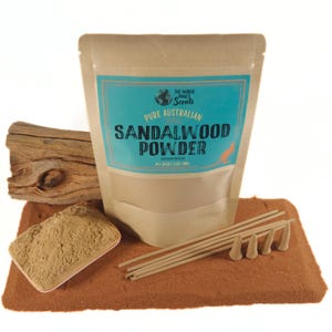 Pure Australian Sandalwood Powder | Santalum Spicatum | Sustainably Harvested