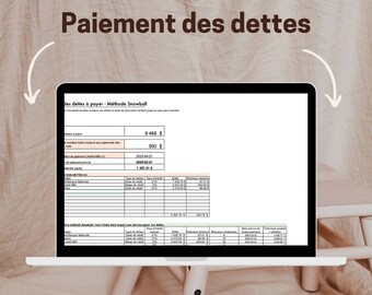 Planificateur de paiement des dettes