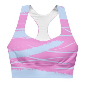 Longline sports bra