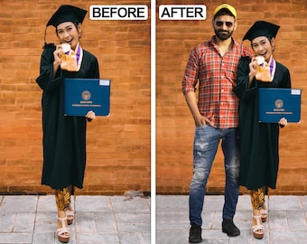 Add People To Photo Merge Combine Photos Edit Add Loved One To Photo Edit Merge Add Person to Photo Memorial Gift Family Portrait Merge