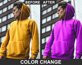 Cambia colore Modifica foto Cambia colore abbigliamento Cambia colore prodotto Sostituisci colore Capelli Rimuovi colore Aggiungi colore