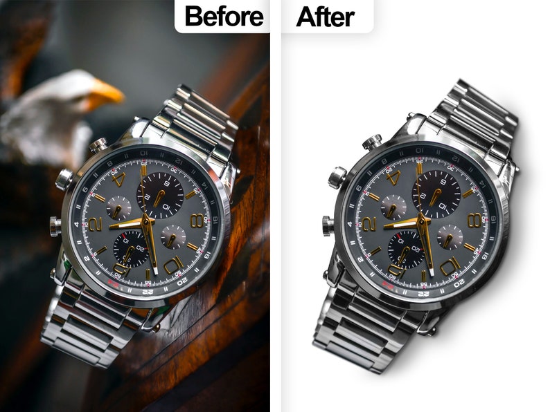 K&ouml;nnte beinhalten: Eine silberfarbene Chronographen-Armbanduhr mit dunkelgrauem Zifferblatt, drei Hilfszifferbl&auml;ttern sowie goldfarbenen Stundenmarkierungen und Zeigern. Die Uhr verf&uuml;gt &uuml;ber ein Edelstahl-Gliederarmband und ein rundes Geh&auml;use mit zwei Dr&uuml;ckern.